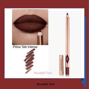 Charlottle Tilbury Lip Cheat Pillow Talk 3. Intense  NIB Full Size